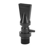 Greensen Buse à Bec de Canard pour Pompe D'Aquarium, Sortie d'eau en Bec de Canard pour Pompe D'Aquarium avec Fonction D'oxygénation Réglable et Trou de Raccordement pour Tuyau d'air,