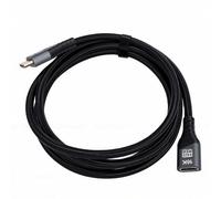 Greensen Câble Adaptateur 16K Mâle vers Femelle, Câble d'extension d'interface Multimédia Haute Définition tressé en Nylon 96Gbps 2m, 16K 60Hz 8K 240Hz EARC VRR pour Ordinateur Portable TV Console