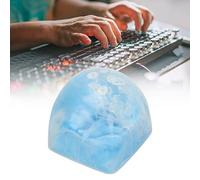 Greensen Capuchons de Touches de Clavier en Résine, Capuchons de Touches de Jeu en Résine Snow Mountain Faits à la Main pour Commutateurs Cherry MX, Capuchons de Touches à Texture Exquise