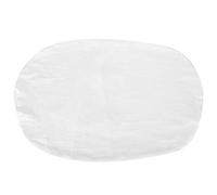 Greensen Couvercle de Chair de Poule neuf-né Portable pour bébé Chariot pour bébé, Couverture Infantile Lavable pour Baby Shower (WHITE)
