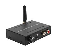 Greensen Décodeur Bluetooth de Réception, Coque en Fer DAC 192K, Entrée Coaxiale Optique 24 Bits, Sortie 3,5 Mm, Contrôle du Volume pour Salle de Réunion de Cinéma Maison