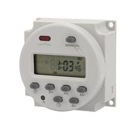 Greensen Dispositif Programmable Minuterie Programmable Hebdomadaire Petit Type Interrupteur Compte à Rebours Commutateurs Magnétiques (220 V CA)