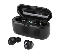 Greensen Écouteur Bluetooth ABS Véritable écouteur sans Fil Bluetooth 5.1 avec Affichage de Puissance LED 2000 MAh étui de Charge Son HiFi pour Le Travail de Voyage en Cours d'exécution Salle de