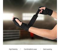 Greensen Emballage à Main Confortable Fine Travail Art Boxing Handwrap pour la Formation Quotidienne - Rouge 1 Paire (4M)