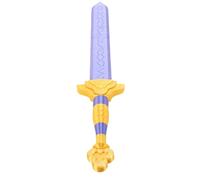 Greensen Épée d' 3D, Accessoire de Cosplay PLA avec des Détails Exquis, Parfait pour Les Collectionneurs et Les Cadeaux de Festival, Couleur Jaune et Bleue 26x4,49x0,59 Pouces
