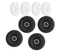 Greensen Éponge de Seau de Roue en Caoutchouc en Plastique Ensemble D'éponge pour la Voiture RC WPL C14 C24, Accessoire Pratique et Pratique pour Remplacer Les Pièces Usées, Adaptées au Seau de Roue