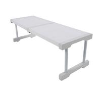 Greensen Étagère de Rangement de Placard Extensible, Support de 20kg sans | Support de tension de garde-robe pour placards, 24 cm de large et 32 cm de haut, rangement de salle de bain en acier au