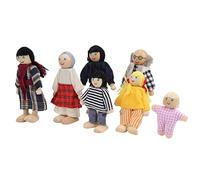 Greensen FIMILES FAMILES DURABILES Figures DE pour (Nouvelle marionnette 7 pièces)