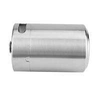 Greensen Fût à Bière en Acier Inoxydable, 2L 3,6L 5L Mini Tonneau à Bière avec Couvercle à Spirale, pour Brassage Maison et Stockage de Boissons (5L)
