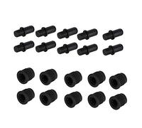 Greensen Haut-parleur Grille Attaches Rapides Clips Boutons, 10 Paires Anti-Poussière Fixation Décorative pour Enceinte Fixation avec Matériau Plastique Caoutchouc