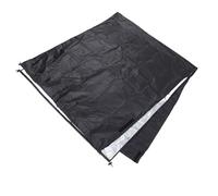 Greensen Housse de Protection pour Enrouleur Solaire de Piscine, Toile Oxford Résistante au Vent, Anti-poussière, Imperméable et Anti- pour Piscines 490x96cm Noir avec Rétention
