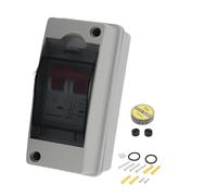 Greensen Interrupteur de Déconnexion Solaire, Disjoncteur d'isolateur étanche IP65, Circuit PV 16A pour Systèmes d'alimentation de Camping-Car et de Caravane (32A)