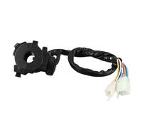 Greensen Interrupteur de Guidon 9 Broches ABS Start Kill Switch 22 Mm 8 Fils avec Klaxon, Clignotant et Levier de Starter pour Moto Tout-terrain 200 250, Quad, VTT