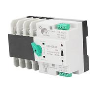 Greensen Interrupteur de Transfert Automatique RV Double Puissance 4P AC400V 100A - Commutateur de Transfert d'alimentation Rapide, Application Large - pour Les Maisons, Les Fermes
