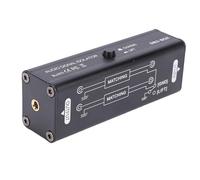 Greensen Isolateur de Signal Audio, Éliminateur de Ronflement Filtre Anti-Bruit Interface 3.5mm Isolateur de Boucle de Masse avec Boîtier en Alliage D'Aluminium pour Studio Home Théâtre