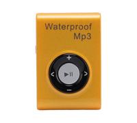 Greensen Lecteur MP3 étanche IPX8, pour la Natation, Mémoire 8GB avec pour Masque, Son sans Perte sous l'eau, Lecteur de Musique pour Surf, Plongée, Sports, écouteurs. (Orange)