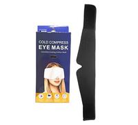 Greensen Masque pour les Yeux en Gel Rafraîchissant, Compresse Chaude et Froide pour les Yeux Gonflés, les Cernes et le Soulagement des Maux de Tête avec Design Ajustable, pour Usage à