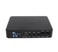 Greensen Mini UPS Backup Power Alimentation 10400mAh pour la Caméra de sécurité du Modem Routeur, pour Une Utilisation d'urgence Matériau ABS (Prise UE)