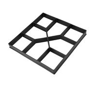 Greensen Moule à béton, forme de pavés en plastique pour béton, 8 grilles, moule de coulée, plaque de béton, dallée, pavés en béton, dalles de terrasse