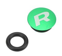 Greensen Mountain Crank Cover Premium Aluminium Lightwight Company Cap pour Les Amateurs de Vélo de Vélos sur Route (Housse Anti-poussière Verte 1)