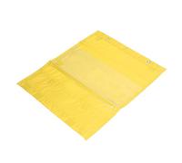 Greensen Petit Tableau de Poche Magnétique pour les élèves 5 Rangées Clear Pockets Planifier le Tableau pour L'apprentissage en Classe ou à la Maison (YELLOW)
