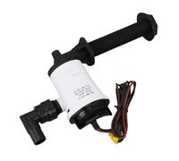 Greensen Pompe d'aérateur Submersible 12 V, Pompe de Vivier en ABS 800 GPH avec Conception Anti-sas, Levage de 2,7 M et Sortie de 19 Mm pour Réservoir d'appâts Vivants de Bateau Marin