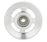 Greensen Poulle de Gymnase en Alliage en Aluminium, Poulie de Câble Haute Performance avec Fonctionnement Lisse et Efficace pour la Machine à Baisser LAT, Mise à Niveau l'équipement Fitness