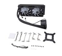 Greensen Refroidisseur de Liquide CPU avec Deux Ventilateurs Argb de 120 Mm, Moteur Puissant et Conception Intégrée pour 115x 1200, AM4, AM5, 2011, 1700, 2066 CPUS