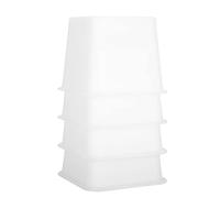 Greensen Rehausseur de Meuble Lot de 4, Rehausseur de Lit et Table en Forme de Pied d'Éléphant pour Chaise