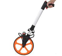Greensen Roue de Mesure de Distance avec poignée - Pliable de Mesure de Distance Roulette - Mécanique Mesure à Roue 0-9999.9M pour Road Land Builders Workers
