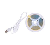 Greensen Ruban LED COB, 800LM Protection des Yeux Flexible avec IP65 Étanche et 280 LED/M, Télécommande pour Bricolage à la Maison et Usage Commercial (oncle paternel)