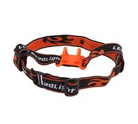 Greensen Sangle élastique de Phare Réglable pour Fixation de Lampe de Poche sur Le Bandeau, Ceinture de Phares de Torche Bricolage pour Les Aventures d'escalade et de Camping