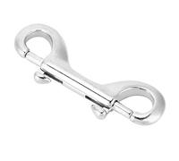 Greensen Scuba Diving Boulon à Crochet à Double extrémité Snap, Outil de Compagnie en Acier Inoxydable Premium, Finition Polie, 5 Options de Taille, Idéal pour L'Aventure sous-Marine (100mm)