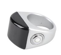 Greensen Smart Ring Counter, Digital Tasbih Zikr Counter avec écran OLED, étanche IP67, 9999 Comptes, Rappel de Temps de Prière, Batterie Rechargeable (20MM)