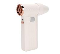 Greensen Souffleur D'Air Électrique Rechargeable USB à Batterie 8000mAh Haute Vitesse Silencieux pour Séchage de Fourrure D'Animaux Vêtements avec LED pour Camping Voyage (WHITE)
