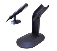 Greensen Support de Bureau pour Sèche-cheveux, Support Métallique Stable Anti-dérapage Gain de Place avec Couche Protectrice en Silicone, pour Lisseur Airstrait HT01 et Sèche-cheveux (BLUE)