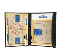 Greensen Tableau de Basket-ball des Entraîneurs, Tableau Tactique | Surface Antidérapante Imperméable, Conception sur Terrain Complet et Demi-terrain, pour L'enseignement et L'entraînement du
