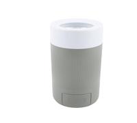 Greensen Tasse de Nettoyage pour Griffes D'Animaux, Conception à Brosses Souples à Rotation Automatique pour un Nettoyage en Profondeur, Détachable et Portable, avec Fibres PBT, pour (GRAY)