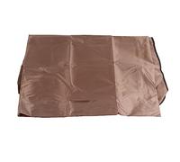 Greensen Toile de Balançoire Imperméable, Housse de Chaise de Balançoire Résistante aux Intempéries, Toile D'Ombre Extérieure de Remplacement pour Porche, Patio, Jardin (Brown)