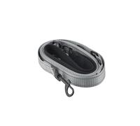 Greensen Two Point Control Dog Leash, Dual Design 360 Degree Rotating Reflective Stitching, avec Poignée Douce et Confortable (Grey)