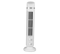 Greensen Ventilateur Tour Très Silencieux, Oscillation à 90 Degrés, Ventilateur sans Pales, Ventilateur Tour Silencieux, Ventilateur de Bureau pour Chambre à Coucher, Bureau, 10,5 X 33 Cm