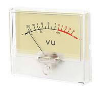 Greensen VU Meter Header, TN-90-8735 DB Level Header VU Meter Header Audio Level Meter with Orange Light 12V 55mA Bulb for Recording Studio Car Audio