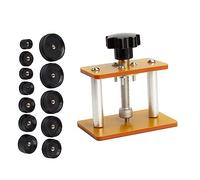 Greensen Watch Press Set Machine D'estampage Durable pour Le Kit de Réparation de Montres avec 12 Matrices, adapté aux Horlogers et aux Amateurs (Modèle 1)