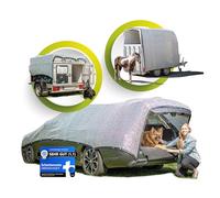 GREENSHADE Filet d'ombre - M 2.5x2.5m - 6qm - INCL. système d'extension - la Plus Haute Protection Solaire UV Premium - Filet d'ombre Voiture