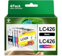GREENSKY LC426 LC 426 Compatible Ink Cartridge for Brother LC426 LC426XL LC-426 LC -426XLVAL LC426XLVAL Multipack pour Brother MFC-J4335DW MFC-J4340DW MFC-J4540DW MFC-J4540DWXL MFC-J4535DW