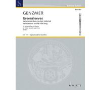 Greensleeves: Variations on an Old Folk Song. GeWV 261. treble recorder and piano.