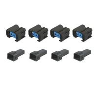 Greenspirits connecteur d'injecteur HO 6189-0553, 61890553 (4 x Set/Ensemble) compatible avec Honda Accord Civic CR-V CRX Jazz Logo Stream