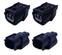 Greenspirits - Connecteur d'injecteur SUMITOMO 2 broches (2 x Set) 6189-7036, 8 connecteurs en caoutchouc, 2 fiches mâles et femelles