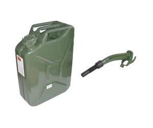 Greenstar 10200 Jerrican métallique 20L F1893 & Bec verseur pour jerrican metal type "US"
