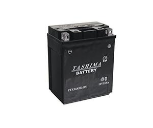 Greenstar 1327 Batterie haute performance sans entretien 12 V 12 A YTX14AHLBS +HD, Noir